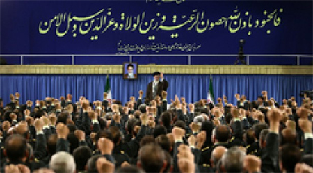 líder supremo de Irán, Sayyed Ali Jamenei Teherán no negociará su programa nuclear bajo las amenazas